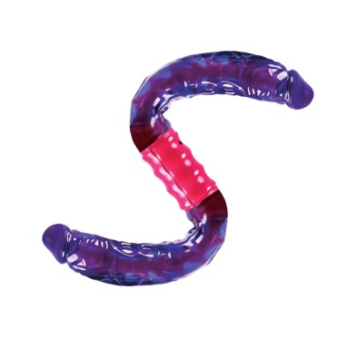 Wibrator-DUAL VIBRATING FLEXI-DONG PURPLE